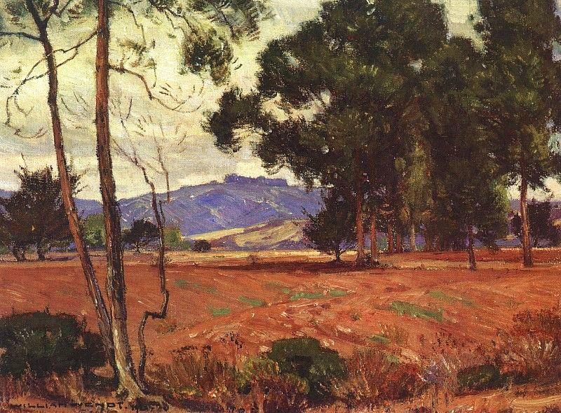 William Wendt Before the Rains oil painting image